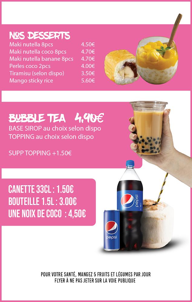 Le Bon Thaï et sushi - Menu Image 3